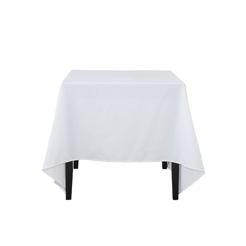 Quadratum 217gsm Polyester solidum color Nuptialis convivium in mensuram