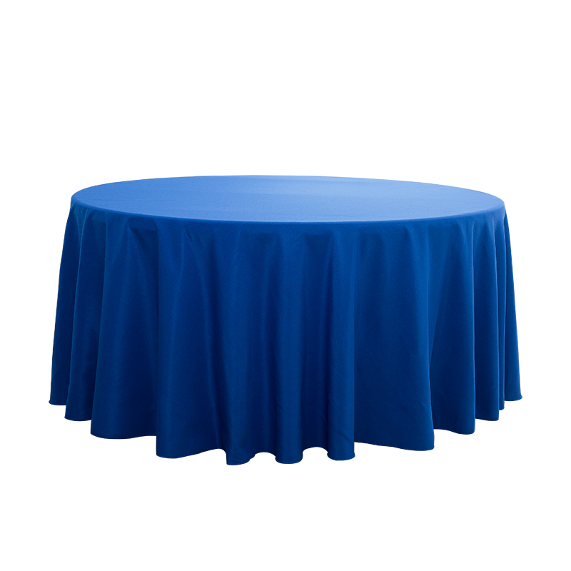 Large Rotundus Polyester solidum color Nuptialis convivium inapercloths