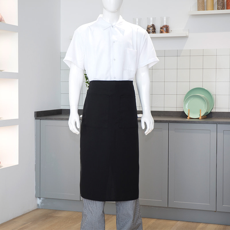 XXIX * XXXIV 'Pocketless Long dimidium alvo Apron