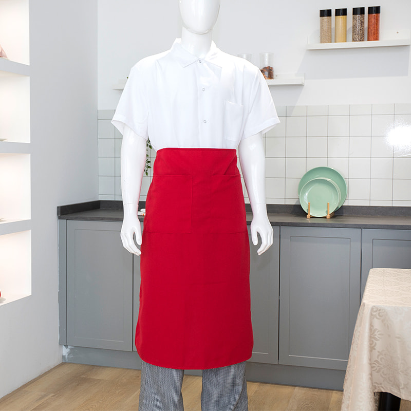 XXIX * XXXIV 'Pocketless Long dimidium alvo Apron