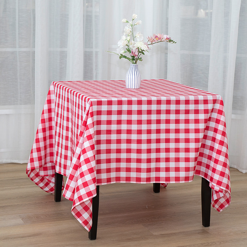 70x70 '' 'Petropolis Party Tabloths Plaid