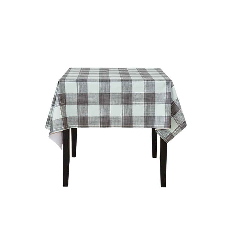 Plaid exemplar IMPERVIUS et oleum repugnans PVC Tableoth
