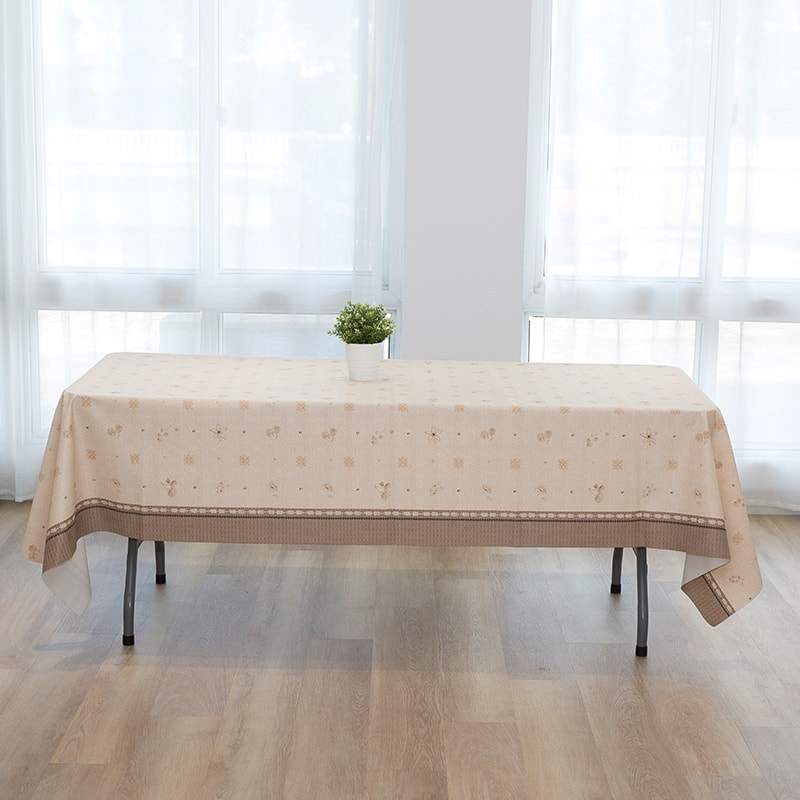 54x108 '' Waterproof et oilproof PVC tablecloth cum Christmas Formam