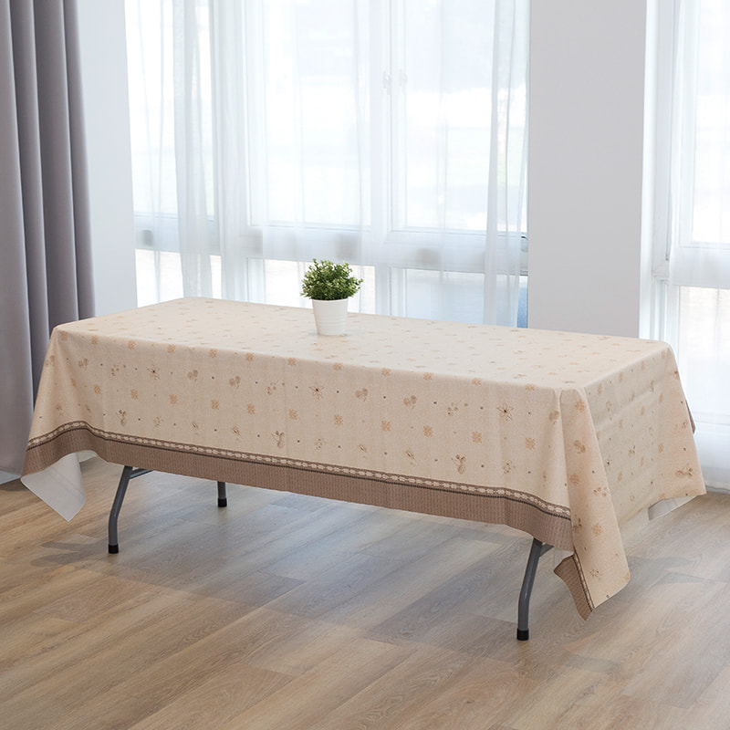 54x108 '' Waterproof et oilproof PVC tablecloth cum Christmas Formam