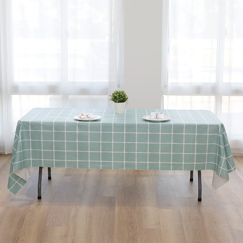 54x108 '' Waterproof et oilproof PVC tablecloth cum Christmas Formam