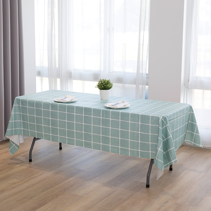 54x108 '' Waterproof et oilproof PVC tablecloth cum Christmas Formam
