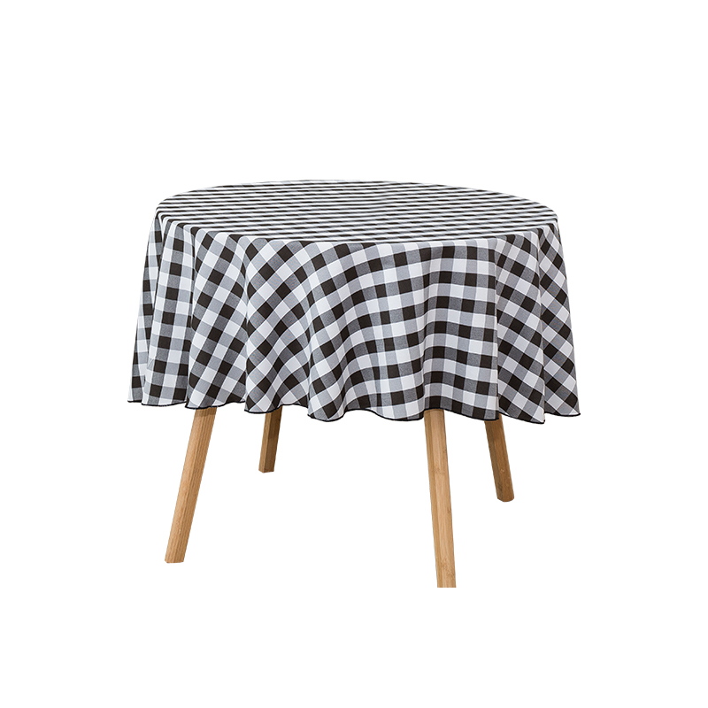 R70 '' Petropolis Party Party Plaid Textecloths