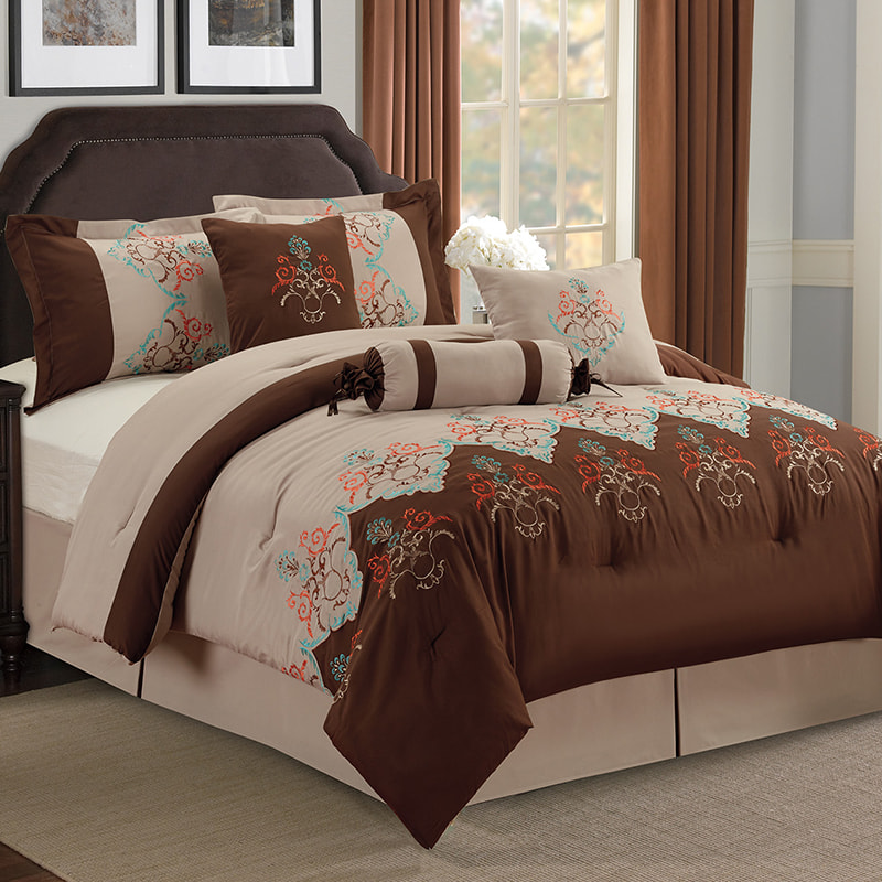 Cerasus brunneis beige Pervenae fabricae plumarii consolator