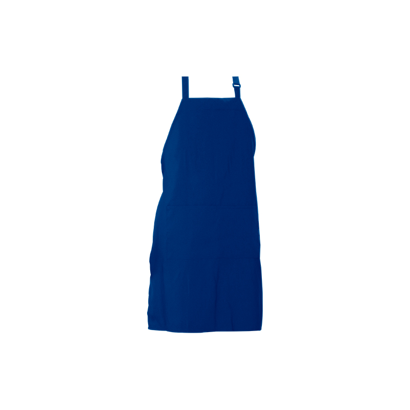 33x27 '' solidum color polyester collo colla Apron cum loculos et Puga pyga