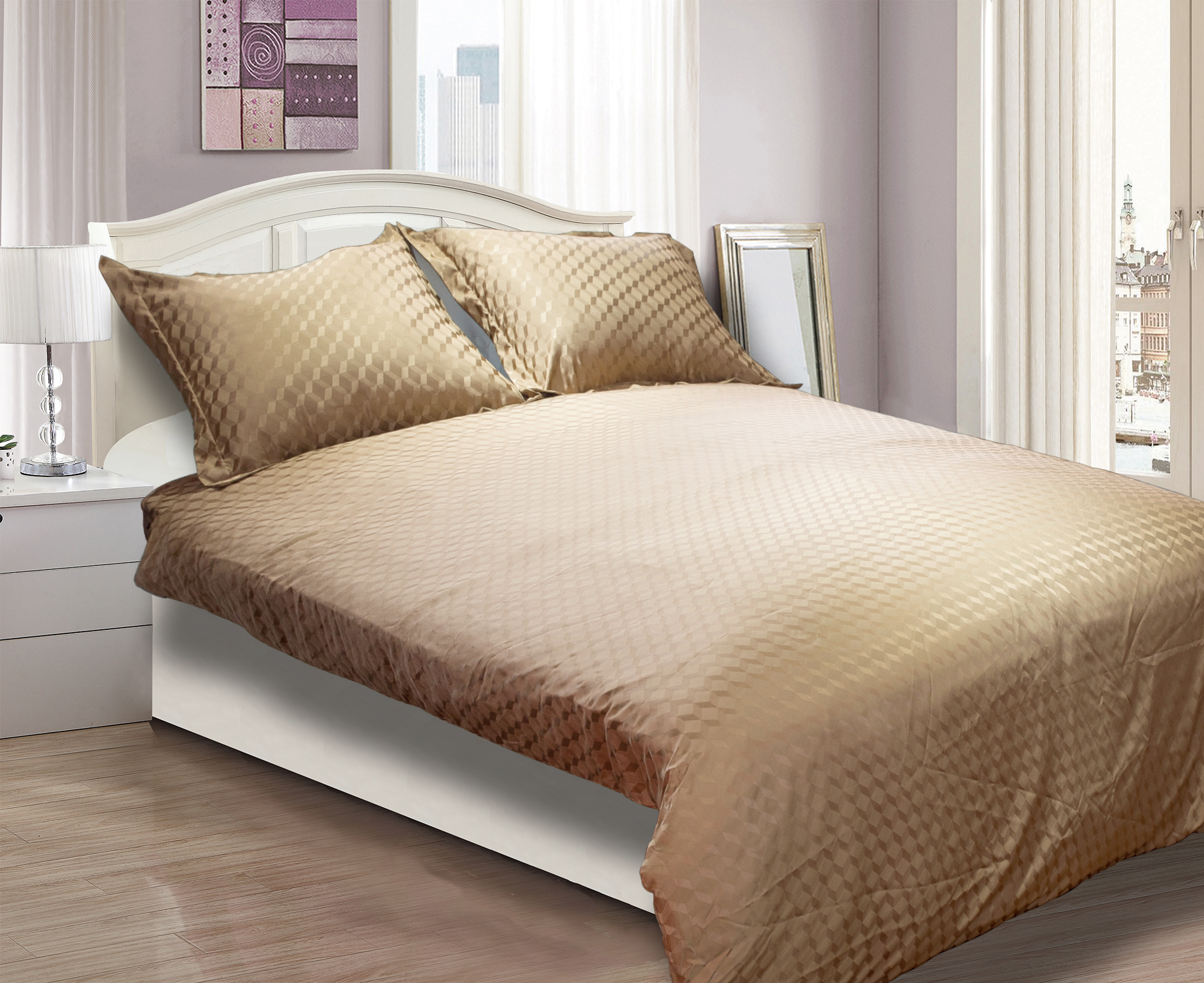 3D Aurum Diamond Pectus Cancelli Jacquard Set