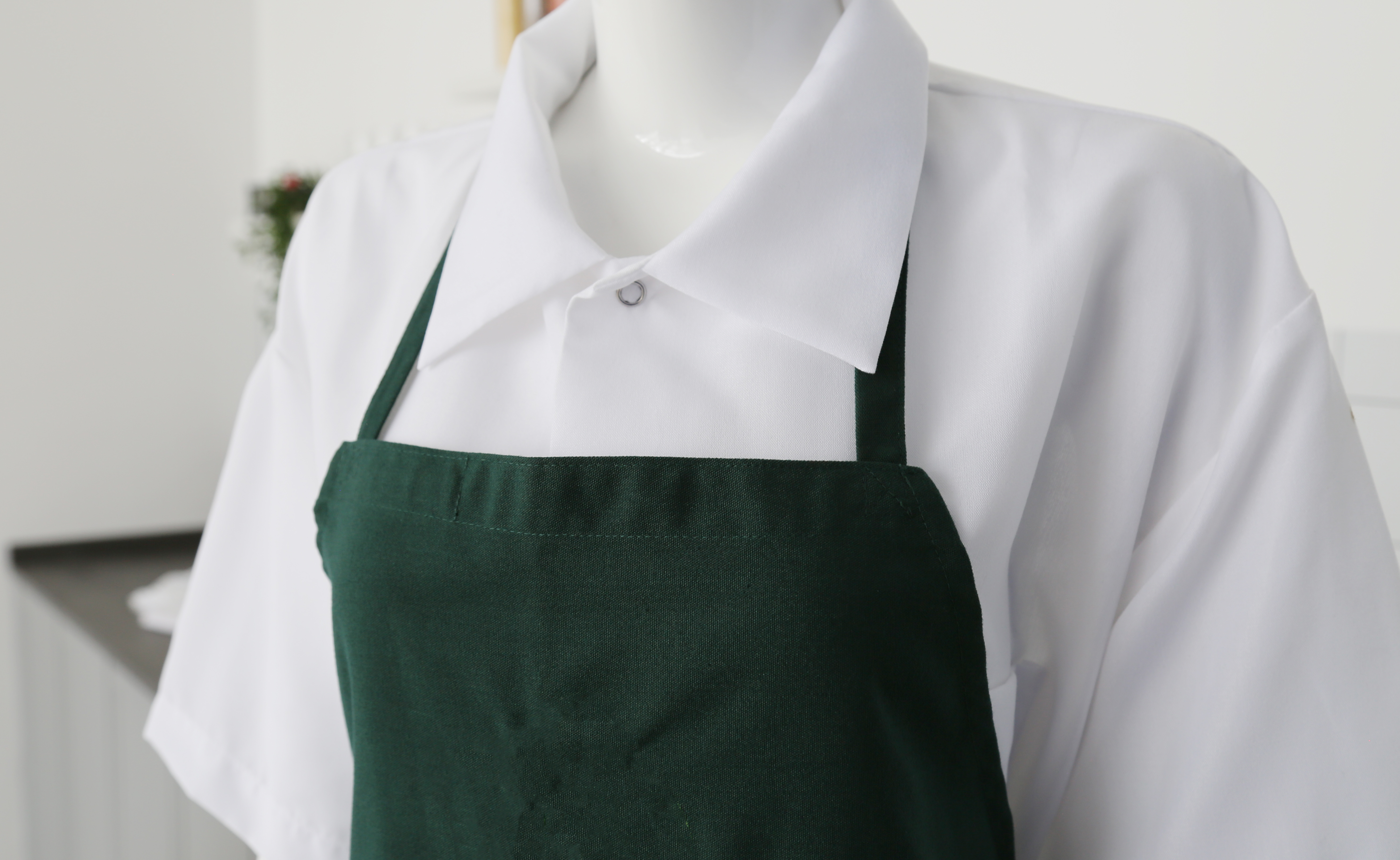 Silva viridi polyester Bib APRON sine sinum